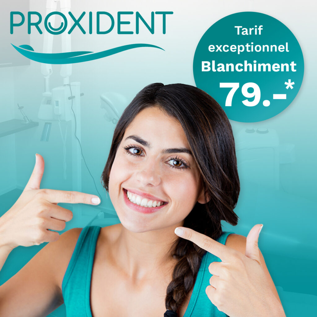 blanchiment dentaire Fribourg